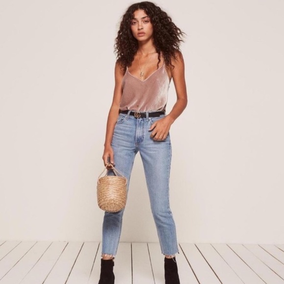 Reformation Tops - Reformation velvet cami